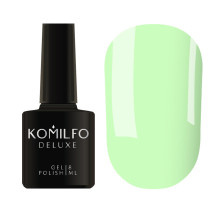 Гель-лак Komilfo Deluxe Series №D191 світло-зелений зелена м`ята емаль, 8 мл