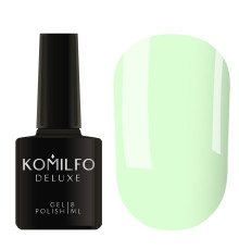 Гель-лак Komilfo Deluxe Series №D192 світлий пастельно-зелений емаль, 8 мл