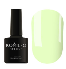 Гель-лак Komilfo Deluxe Series №D193 пастельний лимонний емаль, 8 мл