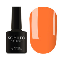 Gel polish Komilfo Deluxe Series No. D197 carrot enamel, 8 ml