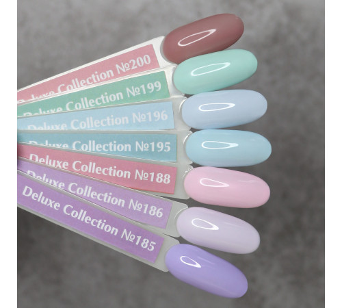 Гель-лак Komilfo Deluxe Series №D200 HEMA/TPO free, пильно-рожевий напівпрозорий для френчу, 8 мл