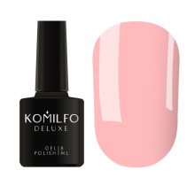 Гель-лак Komilfo Deluxe Series №D210 ніжно-рожевий емаль, 8 мл
