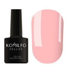 Гель-лак Komilfo Deluxe Series №D210 ніжно-рожевий емаль, 8 мл