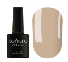 Гель-лак Komilfo Deluxe Series №D213 коричнево-бежевий емаль, 8 мл