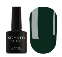 Гель-лак Komilfo Deluxe Series №D217 темний бірюзово-зелений, 8 мл