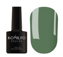Gel polish Komilfo Deluxe Series No. D218 muted greenish-turquoise enamel, 8 ml