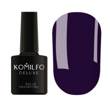 Гель-лак Komilfo Deluxe Series №D222 фіолетово-синій емаль, 8 мл