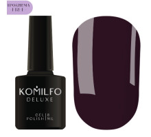 Gel polish Komilfo Deluxe Series No. D229 HEMA/TPO free, dark burgundy enamel, 8 ml