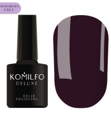 Гель-лак Komilfo Deluxe Series №D229 HEMA/TPO free, темно-бордовий емаль, 8 мл