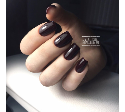 Гель-лак Komilfo Deluxe Series №D229 темно-бордовий емаль, 8 мл