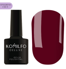 Гель-лак Komilfo Deluxe Series №D231 HEMA/TPO free, цегляно-бордовий емаль, 8 мл
