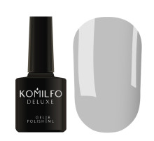 Гель-лак Komilfo Deluxe Series №D238 ніжно блакитно-сірий емаль, 8 мл