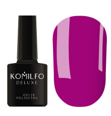 Гель-лак Komilfo Deluxe Series №D244 фуксія емаль, 8 мл