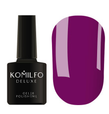 Гель-лак Komilfo Deluxe Series №D247 темно-ліловий емаль, 8 мл