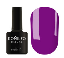 Гель-лак Komilfo Deluxe Series №D251 насичений бузковий емаль, 8 мл