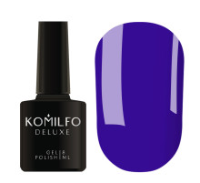 Gel polish Komilfo Deluxe Series No. D253 deep blue enamel, 8 ml
