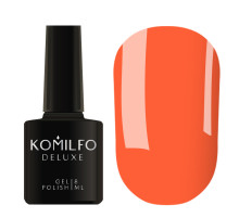 Gel polish Komilfo Deluxe Series No. D260 acid orange enamel, 8 ml