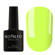 Гель-лак Komilfo Deluxe Series №D262 кислотний лаймово-жовтий емаль, 8 мл