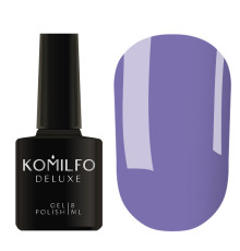 Гель-лак Komilfo Deluxe Series №D271 синьо-лавандовий емаль, 8 мл