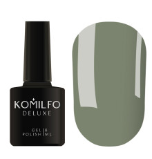 Гель-лак Komilfo Deluxe Series №D279 темна оливка емаль, 8 мл