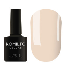 Гель-лак Komilfo Deluxe Series №D285 світлий фундук емаль, 8 мл