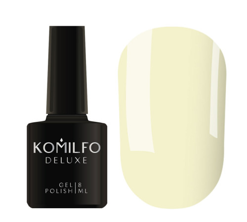 Гель-лак Komilfo Deluxe Series №D287 айворі емаль, 8 мл