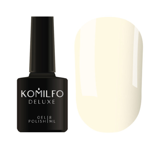 Гель-лак Komilfo Deluxe Series №D288 блідий світло-ліловий емаль, 8 мл