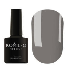 Гель-лак Komilfo Deluxe Series №D292 сірий світлий емаль, 8 мл
