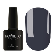 Гель-лак Komilfo Deluxe Series №D294 сіро-синій емаль, 8 мл