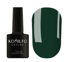 Gel polish Komilfo Deluxe Series No. D295 green dark enamel, 8 ml