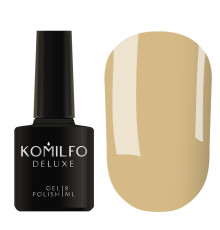 Гель-лак Komilfo Deluxe Series №D306 пісочний емаль, 8 мл