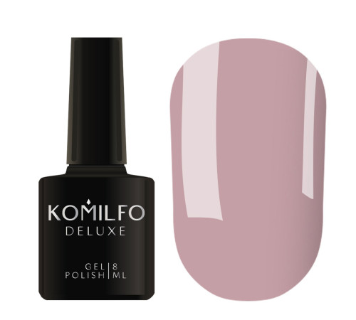 Гель-лак Komilfo Deluxe Series №D320 лавандовий емаль, 8 мл