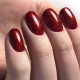 Gel polish Komilfo DeLuxe Series No. G015 dark red microglitter, 8 ml