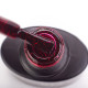 Gel polish Komilfo DeLuxe Series No. G016 cherry-red microglitter, 8 ml