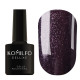 Гель-лак Komilfo DeLuxe Series №G022 темно-фіолетовий з мікроблеском, 8 мл