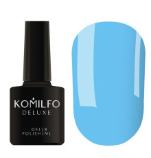 Гель-лак Komilfo Fashionista Collection №003, блакитний, 8 мл