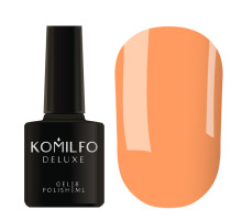 Gel polish Komilfo Fashionista Collection No. 005, orange, 8 ml