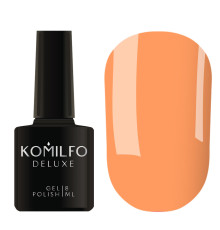 Гель-лак Komilfo Fashionista Collection №005, помаранчевий, 8 мл