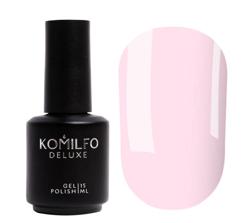 Гель-лак Komilfo French Collection №F002 ніжно-рожевий емаль для френча, 15 мл