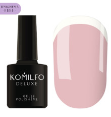 Гель-лак Komilfo French Collection №F004 HEMA/TPO Free, перлинно-рожевий емаль для френча, 8 мл