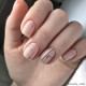 Гель-лак Komilfo French Collection №F004 перлинно-рожевий емаль для френча, 8 мл