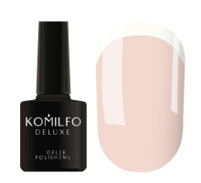 Гель-лак Komilfo French Collection №F004 перлинно-рожевий емаль для френча, 8 мл