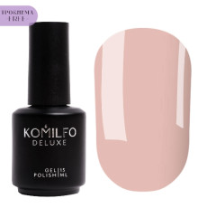 Гель-лак Komilfo French Collection №F005 HEMA/TPO free, теплий бежевий емаль для френча, 15 мл