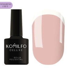 Гель-лак Komilfo French Collection №F005 HEMA/TPO free, теплий бежевий емаль для френча, 8 мл