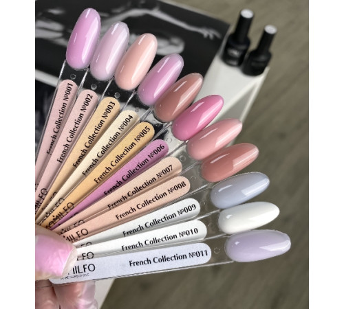 Гель-лак Komilfo French Collection №F005 HEMA/TPO free, теплый бежевый эмаль для френча, 8 мл