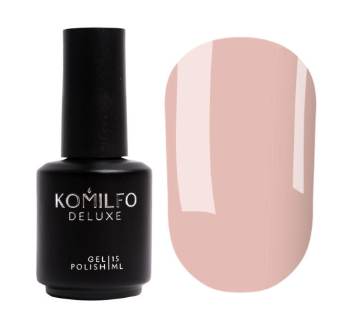 Гель-лак Komilfo French Collection №F005 теплий бежевий емаль для френча, 15 мл