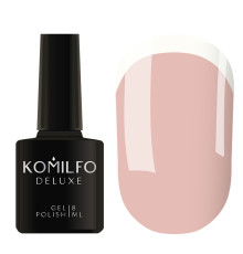 Гель-лак Komilfo French Collection №F005 теплий бежевий емаль для френча, 8 мл