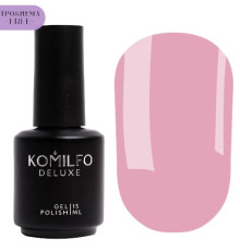 Гель-лак Komilfo French Collection №F006 HEMA/TPO free, хмарно-рожевий емаль для френчу, 15 мл