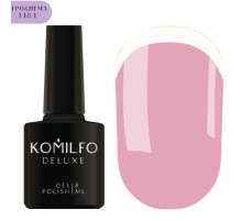 Гель-лак Komilfo French Collection №F006 HEMA/TPO free, хмарно-рожевий емаль для френчу, 8 мл