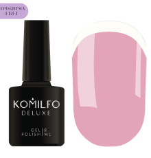 Гель-лак Komilfo French Collection №F006 HEMA/TPO free, хмарно-рожевий емаль для френчу, 8 мл